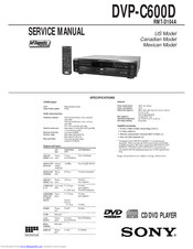 Sony RMT-D104A Service Manual