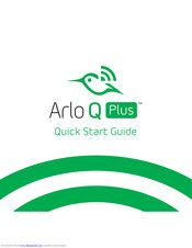Netgear ARLO Q PLUS Quick Start Manual
