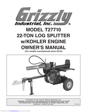 Grizzly T27710 Owner's Manual