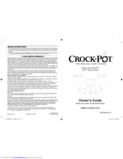 Crock-Pot Swing and Serve Owner's Manual