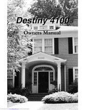 Honeywell Apex Destiny 4100 User Manual