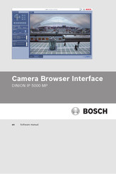 Bosch DINION IP 5000 MP Software Manual