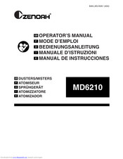 Zenoah MD6210 Operator's Manual