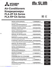 Mitsubishi Electric PLA-RP.EA Series Installation Manual