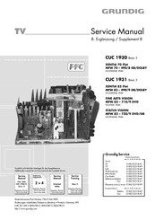 Grundig FINE ARTS VISION MFW 82-710/9 DVD Service Manual