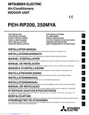 Mitsubishi Electric PEH-RP200MYA Installation Manual