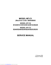 Ricoh MT-C1 Service Manual