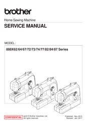Brother 888X Series Service Manual