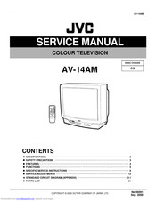 JVC AV-14AM Service Manual