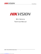 HIKVISION DS-2CC502P-DG1 Technical Manual
