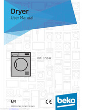 Beko DPH 8756 W User Manual