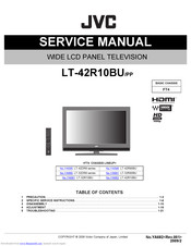 JVC LT-42R10BU/PP Service Manual
