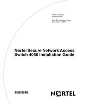 Nortel 4050 Installation Manual