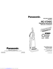 Panasonic MC-V7345C Operating Instructions Manual