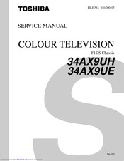 Toshiba 34AX9UE Service Manual