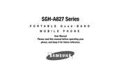 Samsung SGH-A827 Series User Manual