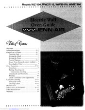 Jenn-Air WW27160 Manual