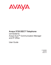 Avaya 3725 User Manual