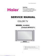 Haier HL42B-B Service Manual