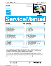 Philips 227E3QSU/93 Service Manual