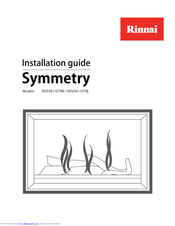 Rinnai Symmetry RDV3611ETRN Installation Manual