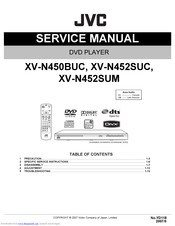 JVC CE MANUALXV-N450BUC Service Manual