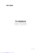 TP-Link TX-W6961N User Manual