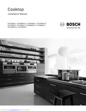 Bosch NIT8668SUC Installation Manual