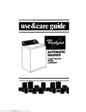 Whirlpool LA555oXP Use & Care Manual