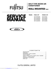 Fujitsu ASY10USACW Service Manual