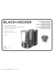 Black & Decker hc 300 Use And Care Manual