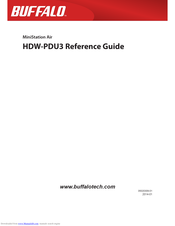 Buffalo HDW-PDU3 MiniStation Air Reference Manual