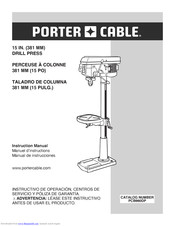PORTER CABLE PCB660DP Instruction Manual