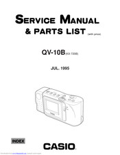 Casio KX-720B Service Manual & Parts List