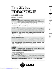 Eizo DuraVision FDF4627W-IP Manual