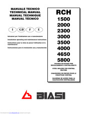 Biasi RCH 3000 Technical Manual