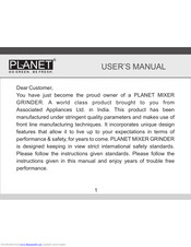 Planet TANSY DELUXE User Manual