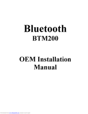 Actiontec BTM200 Installation Manual