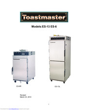 Toastmaster ES-13 Manual