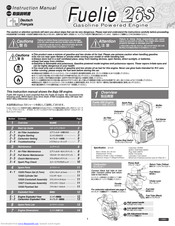 HPI Racing Fuelie 26S Instruction Manual