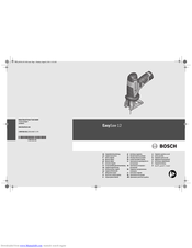 Bosch EasySaw 12 Original Instructions Manual