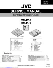 JVC XM-P55 Service Manual