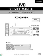 JVC RX-9010VBK Service Manual