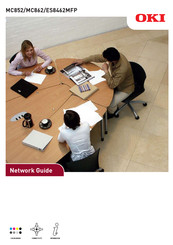 Oki MC852 Network Manual