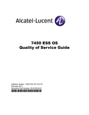 Alcatel-Lucent 7450 ESS OS Quality Of Service Manual
