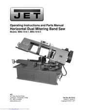 Jet MBS-1018-3 Operating Instructions Manual