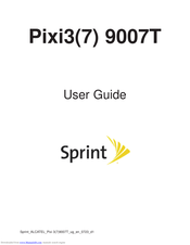 Sprint Pixi 7 9007T User Manual