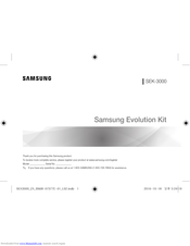 Samsung SEK-3000 Manual