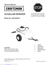 Craftsman 486.245333 Owner's Manual