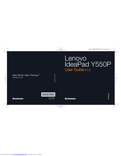 Lenovo IdeaPad Y550P User Manual